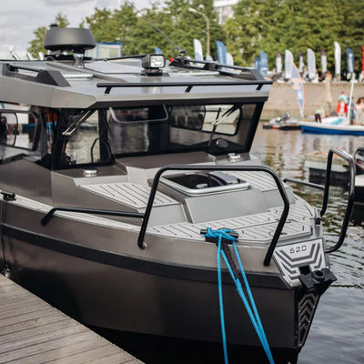 Aluminium 8.4m Boat Multifunction Aluminum New Fishing Boat Speed Boat for Sale