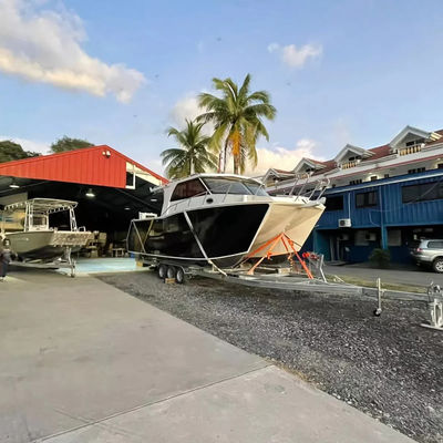 Factory Is Mass-produced 10m Speed Boat Sport Fishing Boats Customize Catamaran