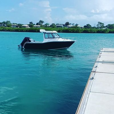 21ft 6.25m New Design Cabin Aluminum Fishing Boat with Outboard Motor for Sale