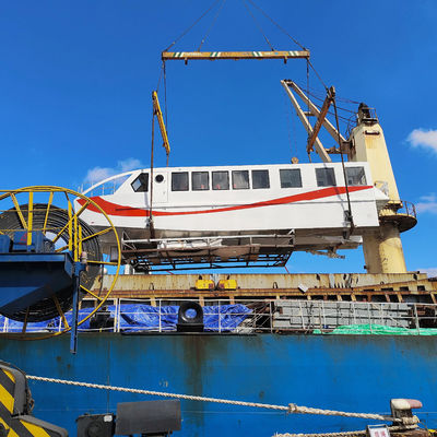 Custom 30 to 100 Seats Aluminum Alloy Touring Passenger High Speed Ferry Barge Outboard Boat Water Taxi