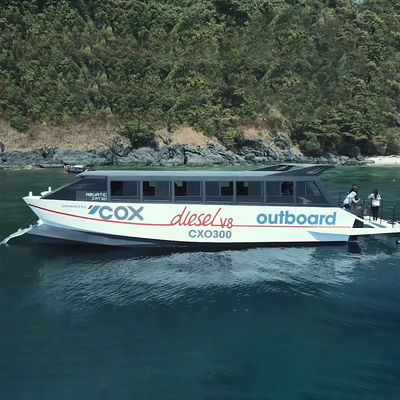 24m Aluminum Water Taxi Tourist Passenger Ferry 30 50 100 Seater Passenger High Speed Boat