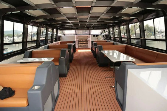 24m Aluminum Water Taxi Tourist Passenger Ferry 30 50 100 Seater Passenger High Speed Boat