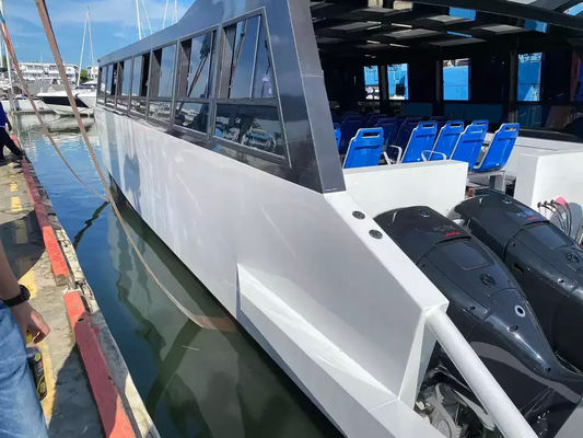 24m Aluminum Water Taxi Tourist Passenger Ferry 30 50 100 Seater Passenger High Speed Boat