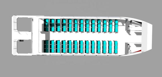 12m Marine Aluminum Catamaran for 60 Passenger Chartering for Sale