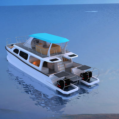 15m Aluminum Catamaran 30 50 Seater Passenger Tourist Ferry Boat Water Taxi for Sale