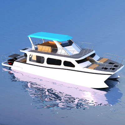 15m Aluminum Catamaran 30 50 Seater Passenger Tourist Ferry Boat Water Taxi for Sale