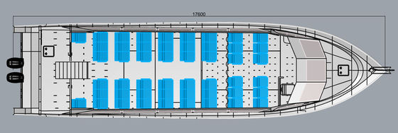 Hot Sales Passenger Ship Sightseeing Boat for Sale 15m Aluminium Boat