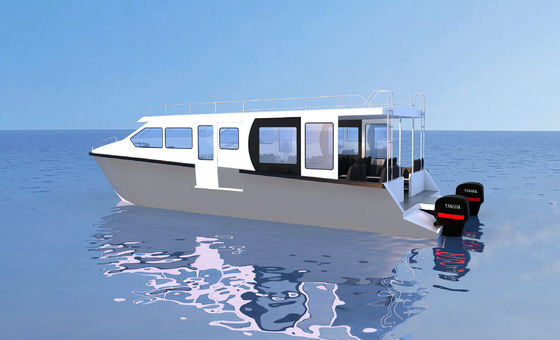 Allsealion Aluminium Twin Hull Boat Catamaran Passenger Boat for Sale