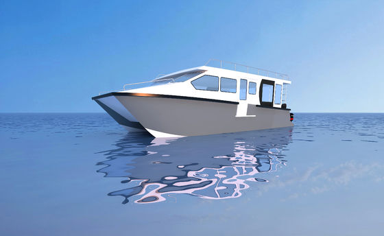 Allsealion Aluminium Twin Hull Boat Catamaran Passenger Boat for Sale