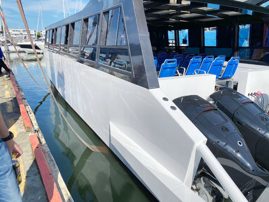 All Welded Aluminium Catamaran Passenger Boat  with 30 Passengers