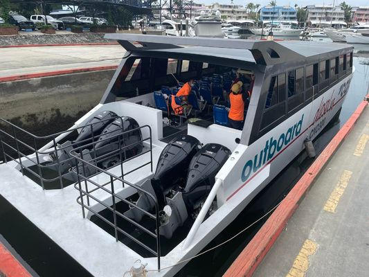 All Welded Aluminium Catamaran Passenger Boat  with 30 Passengers