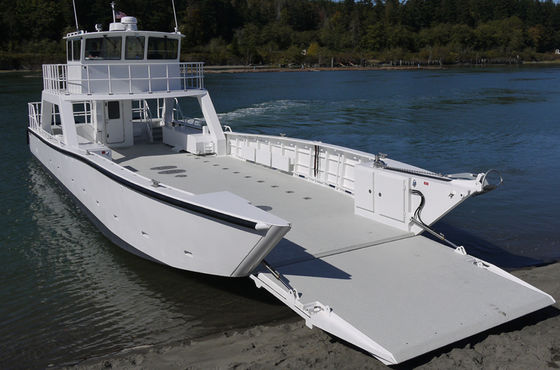 ALLSEALION 12m Aluminum Alloy Landing Craft Ferry Barge Boat for Sale