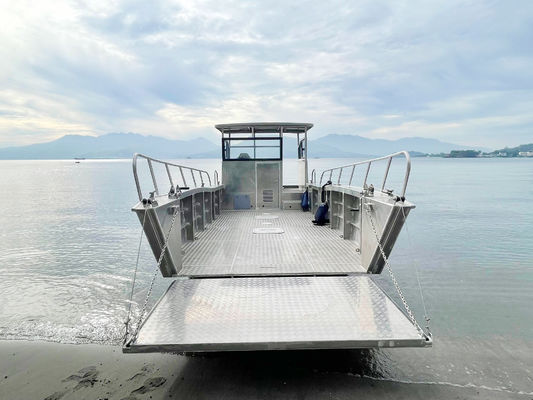 ALLSEALION 12m Aluminum Alloy Landing Craft Ferry Barge Boat for Sale