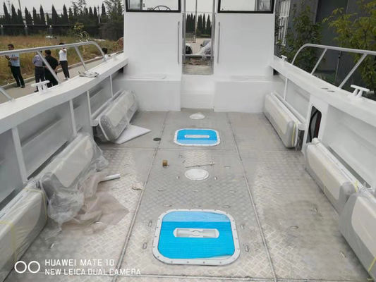 ALLSEALION 12m Aluminum Alloy Landing Craft Ferry Barge Boat for Sale