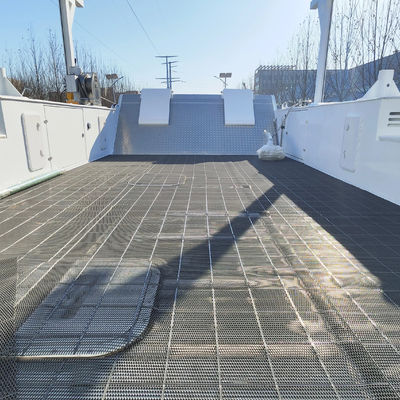 Allsealion 18m Hot Aluminum Offshore Flat Deck Small Car Ferry Landing Craft Barge Working Boat