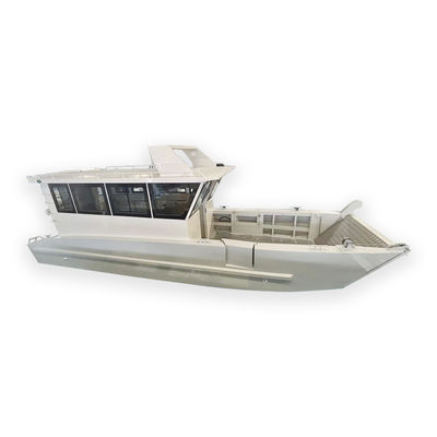 Allsealion 18m Hot Aluminum Offshore Flat Deck Small Car Ferry Landing Craft Barge Working Boat