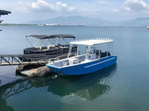 Length 20m Aluminum Landing Craft Ferry Barge Boat for Sale