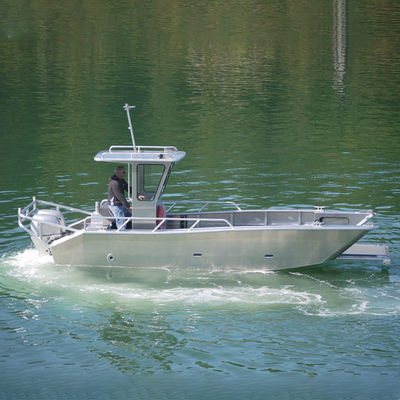 Factory Mass Production  Aluminum Fishing Boat 24m  Aluminum Fishing Boat 8M  Aluminum Hardtop Fishing Boat
