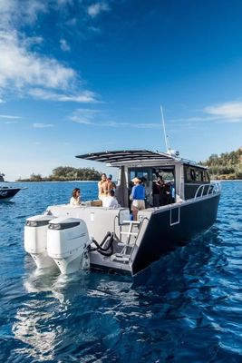 Factory Mass Production 11M Aluminum Fishing Boat Allsealion Diving Boat Aluminum Luxury Yacht Boat