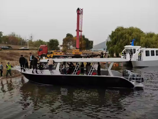 Aluminum Cabin Cruiser Fishing Boat Power Work Boat for Sale 11.6m Diving Boat for Travelling